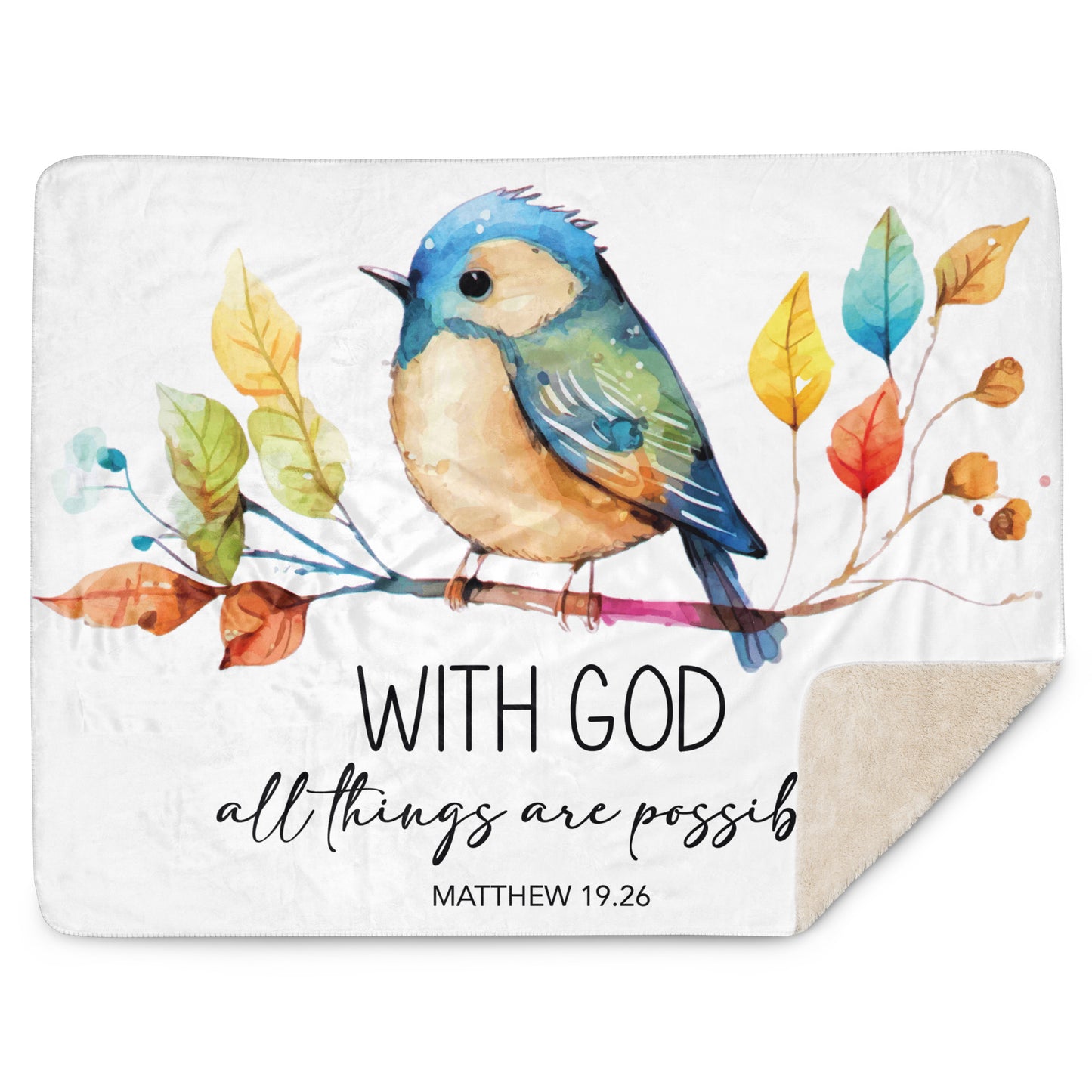 Wings Of Faith Blanket
